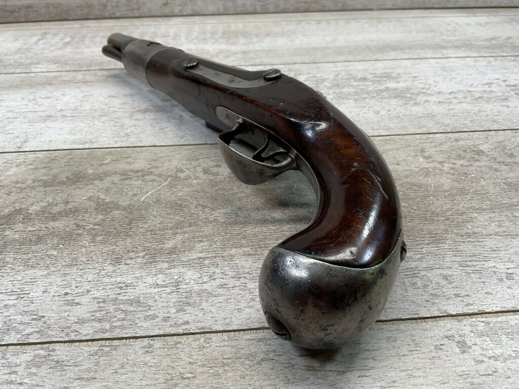 EAST INDIA CO. 1813 FLINTLOCK .69 CAL PISTOL, ANTIQUE #5-05965