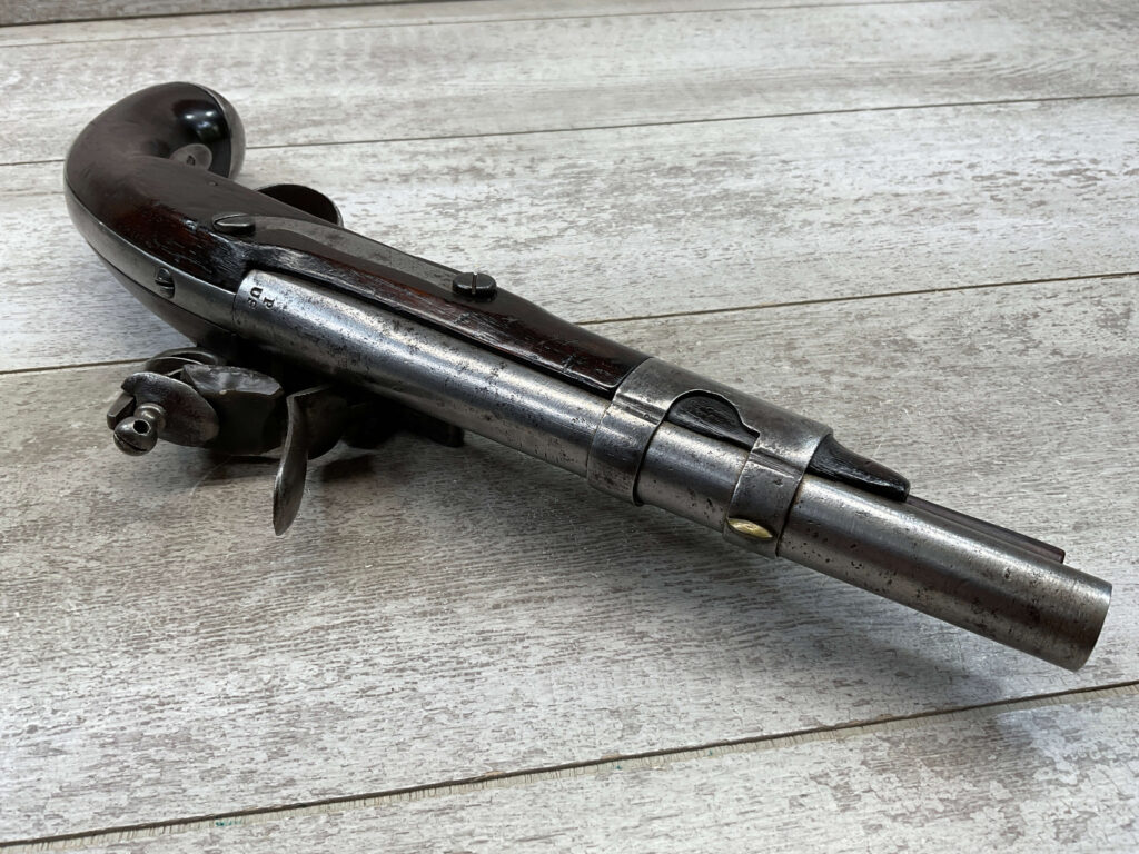 EAST INDIA CO. 1813 FLINTLOCK .69 CAL PISTOL, ANTIQUE #5-05965