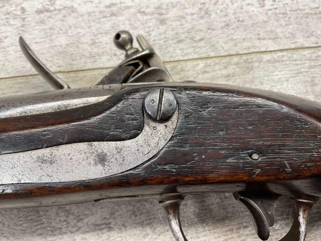 EAST INDIA CO. 1813 FLINTLOCK .69 CAL PISTOL, ANTIQUE #5-05965