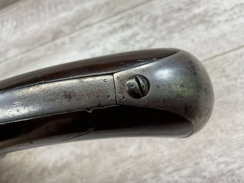 EAST INDIA CO. 1813 FLINTLOCK .69 CAL PISTOL, ANTIQUE #5-05965