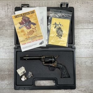 AMERICAN WESTERN ARMS PEACEKEEPER 1873 SINGLE ACTION REVOLVER, .45 COLT #5-06152-PF