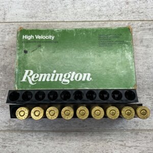 REMINGTON 338 WIN. MAGNUM AMMO, QTY 9, VINTAGE #5-06171-PF