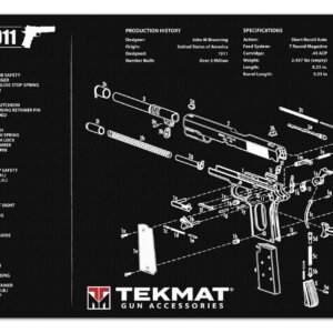 TEKMAT 1911 ORIGINAL GUN CLEANING MAT BLACK #3-10055-PF