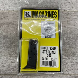 TRIPLE K STERLING 300, .25 ACP, 7 RD MAG, NEW #5-07000-PF