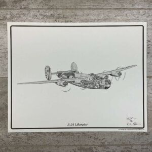 B-24 LIBERATOR 11X14 PRINT #B24LIBERATOR-25