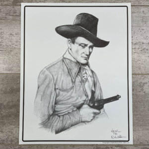 JOHN WAYNE WESTERN 11X14 PRINT #JOHNWAYNEWEST1-25