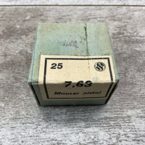 CZECH MAUSER 7.63 PISTOL AMMO #5-07003-PF