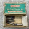 GEVELOT .22LR GP FLAME TRACER BULLETS, INDEX 9676, QTY 5, VINTAGE #5-08577-BDH