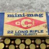 CCI MINI-MAG .22LR HIGH VELOCITY AMMO, FULL BOX, VINTAGE #5-08579-BDH