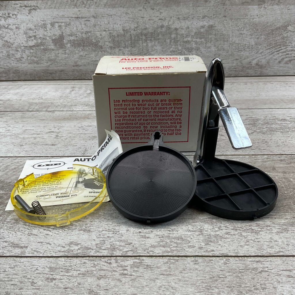 LEE AUTO-PRIMER FOR BOTH SMALL & LARGE PRIMERS