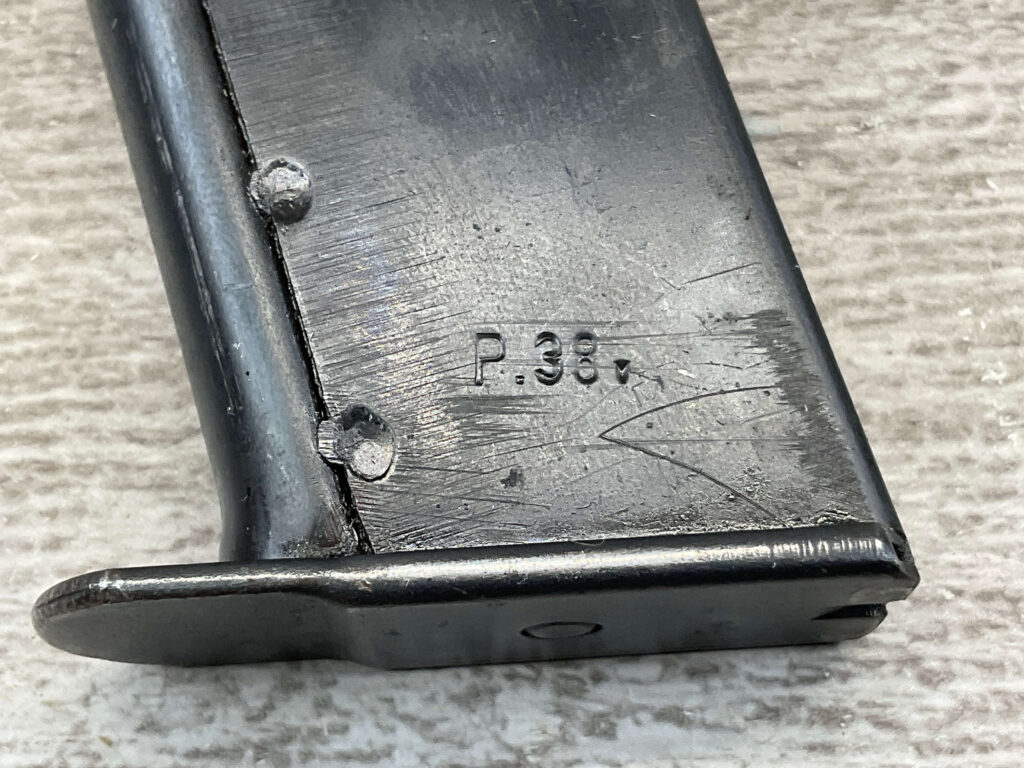 MAUSER byf 44 P38 9MM SEMI AUTO PISTOL RIG, MATCHING & MINTY