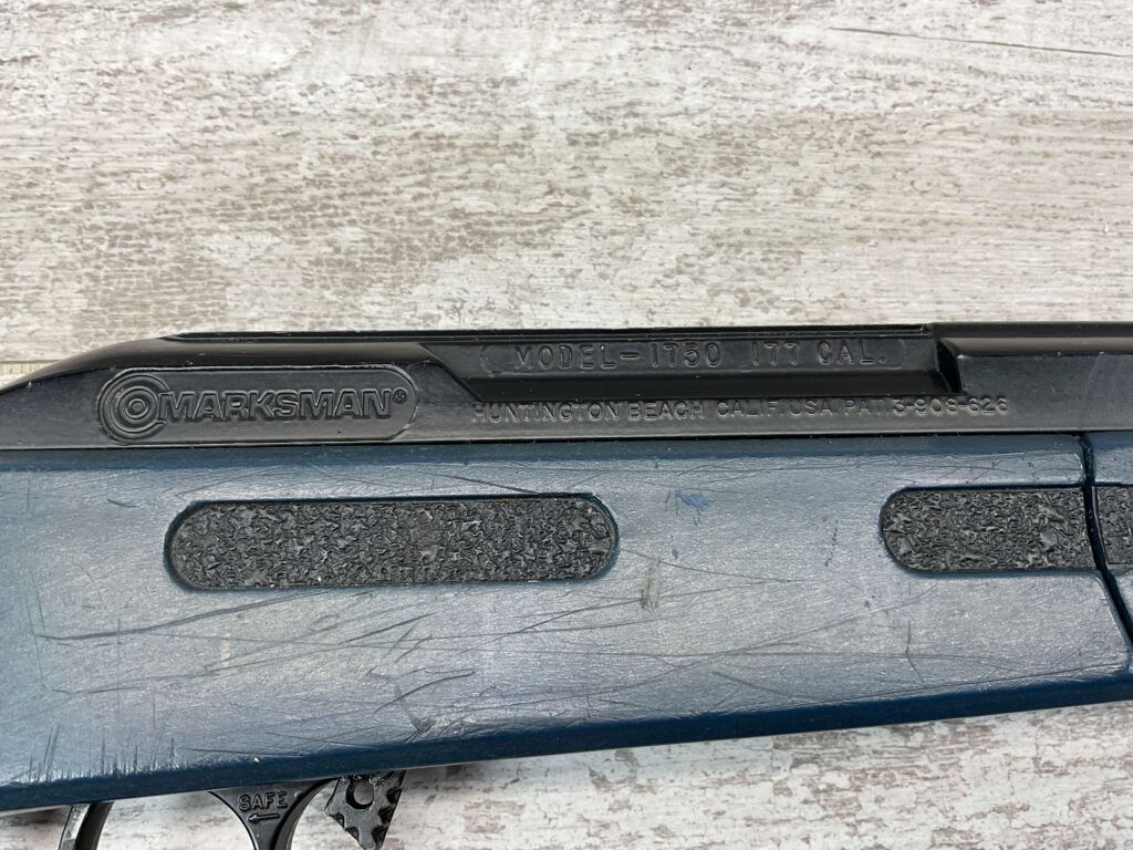 MARKSMAN MODEL 1750 .177 CAL AIR RIFLE, VINTAGE #5-08565-BDH