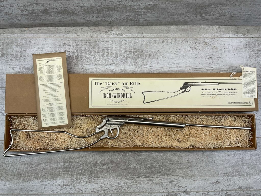 DAISY FIRST MODEL WIRESTOCK REPLICA AIR RIFLE, RARE & HIGHLY COLLECTIBLE #5-08571-BDH