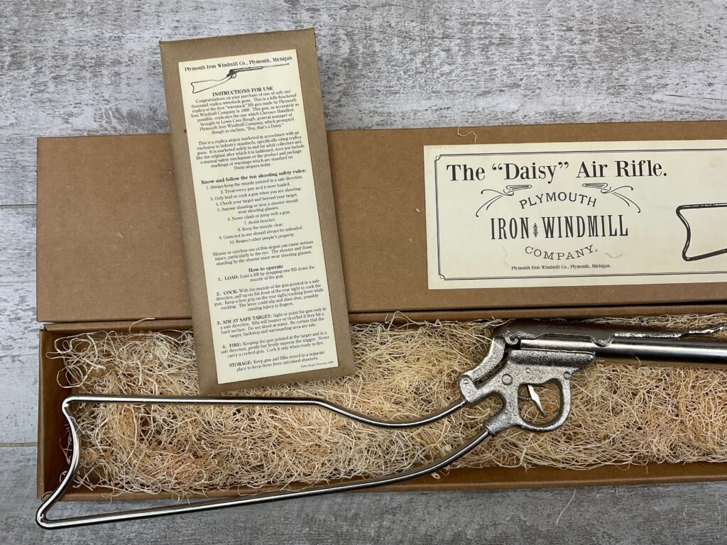 DAISY FIRST MODEL WIRESTOCK REPLICA AIR RIFLE, RARE & HIGHLY COLLECTIBLE #5-08571-BDH