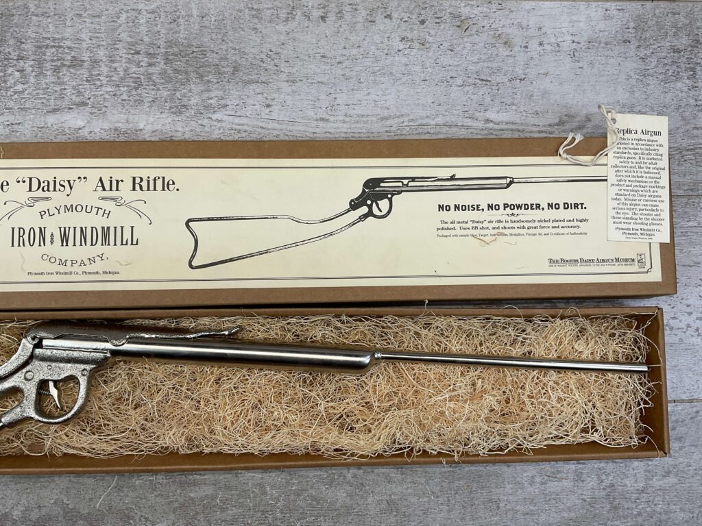 DAISY FIRST MODEL WIRESTOCK REPLICA AIR RIFLE, RARE & HIGHLY COLLECTIBLE #5-08571-BDH