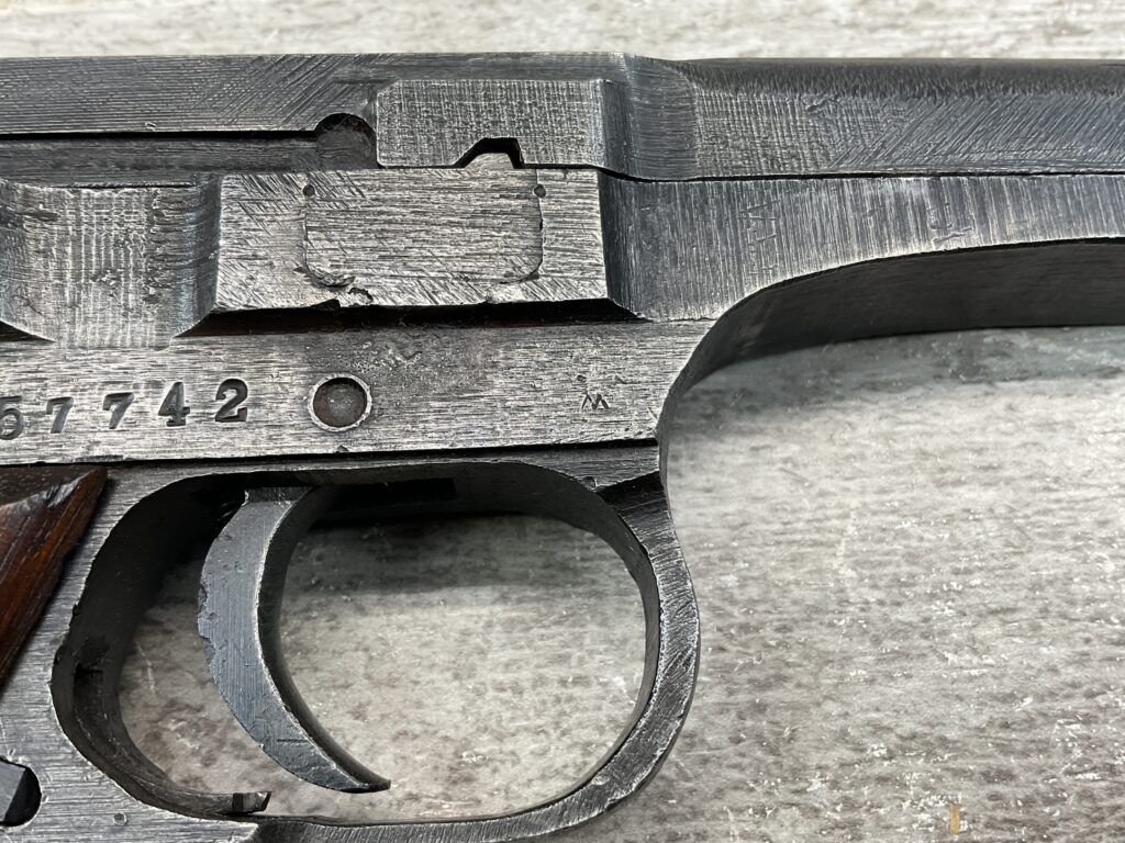JAPANESE TYPE 94 8MM NAMBU SEMI AUTO PISTOL #5-08022