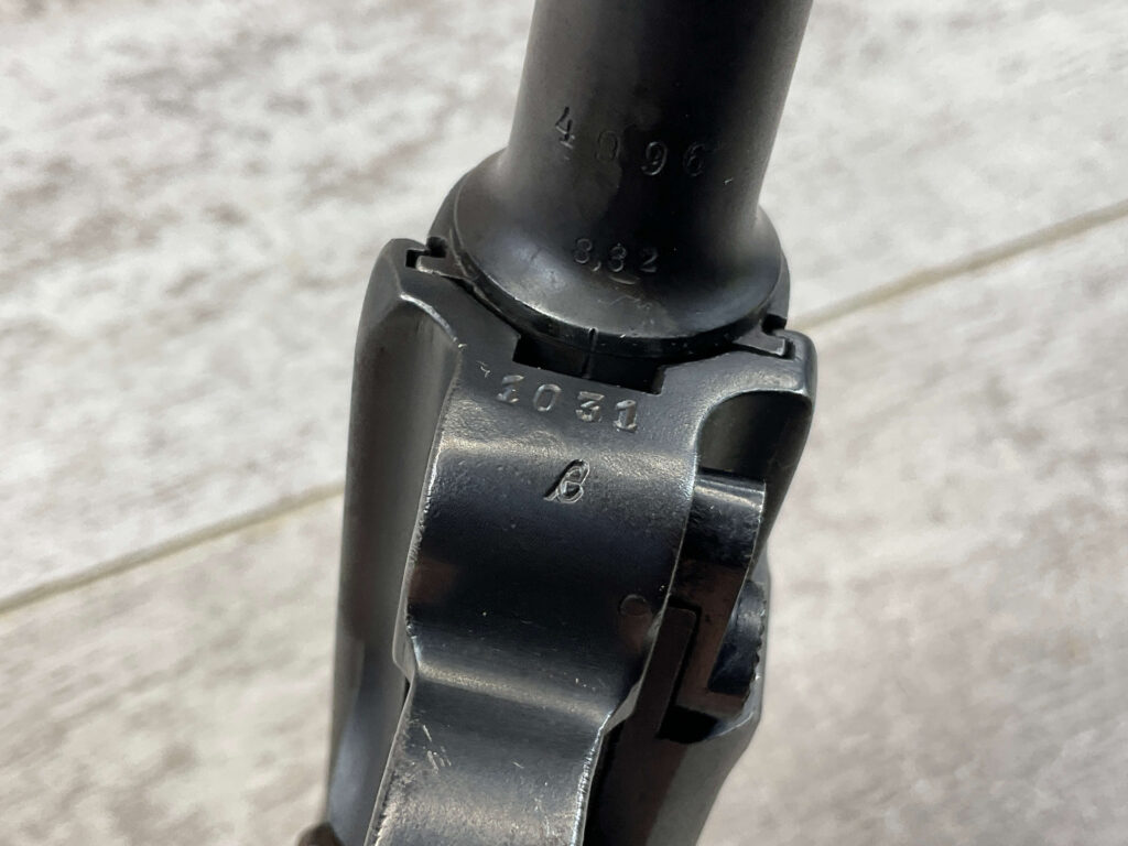 DWM LUGER P08 1918 CHAMBER DATE 9MM SEMI AUTO PISTOL #5-08055-PF