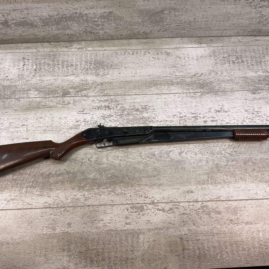 DAISY MODEL NO. 25 ENGRAVED PUMP AIR RIFLE, VINTAGE, PARTS GUN #5-08052-PF