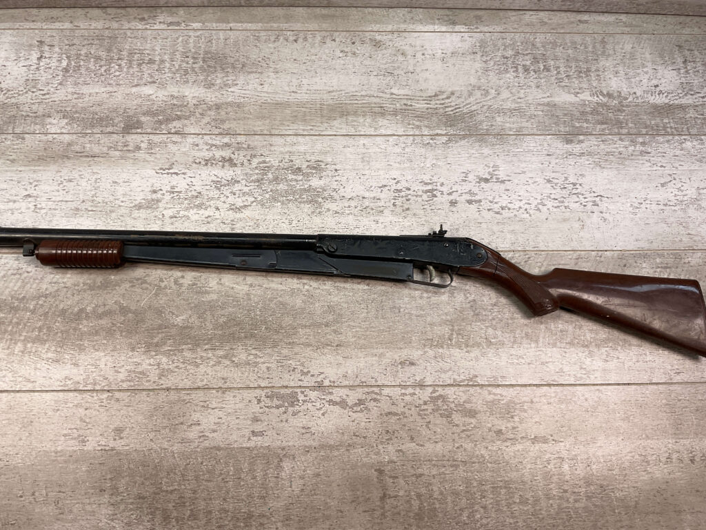 DAISY MODEL NO. 25 ENGRAVED PUMP AIR RIFLE, VINTAGE, PARTS GUN #5-08052-PF