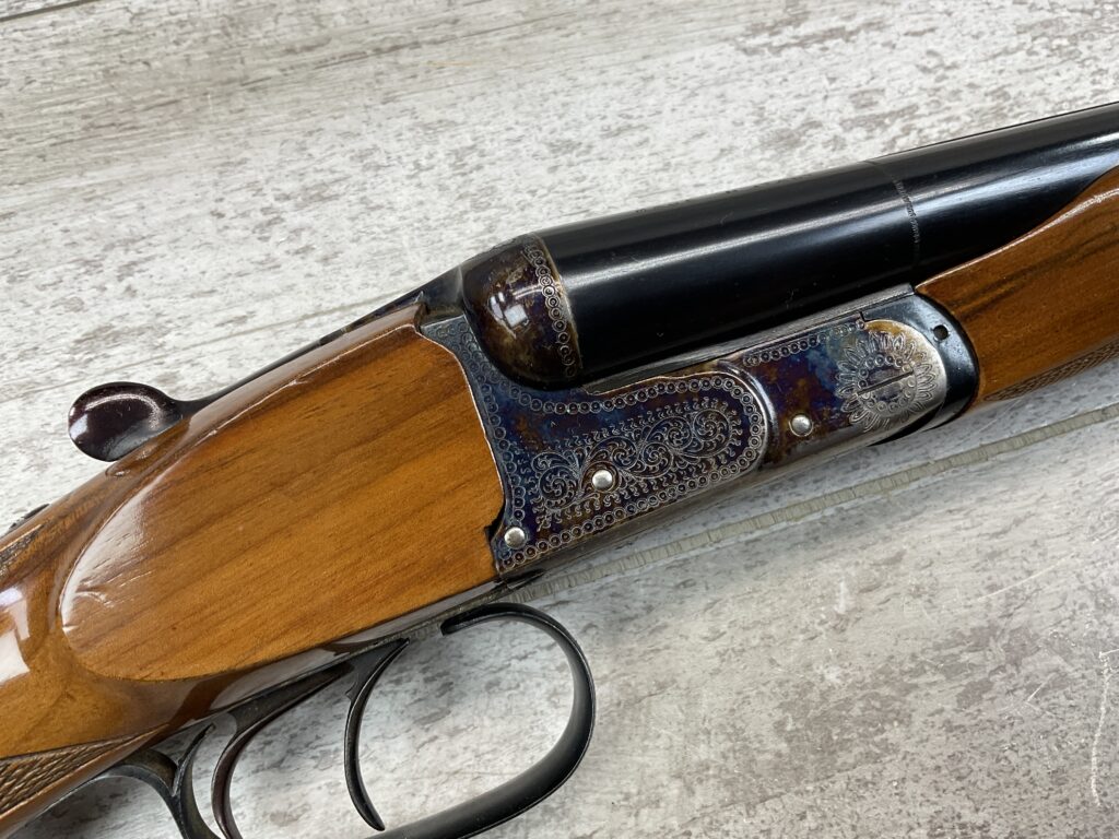 KLEINGUENTHER 12GA SXS SHOTGUN, ITALIAN MADE #5-08918