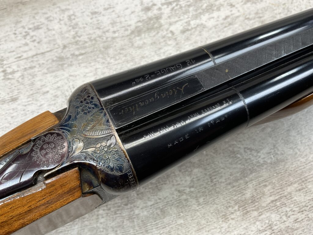 KLEINGUENTHER 12GA SXS SHOTGUN, ITALIAN MADE #5-08918