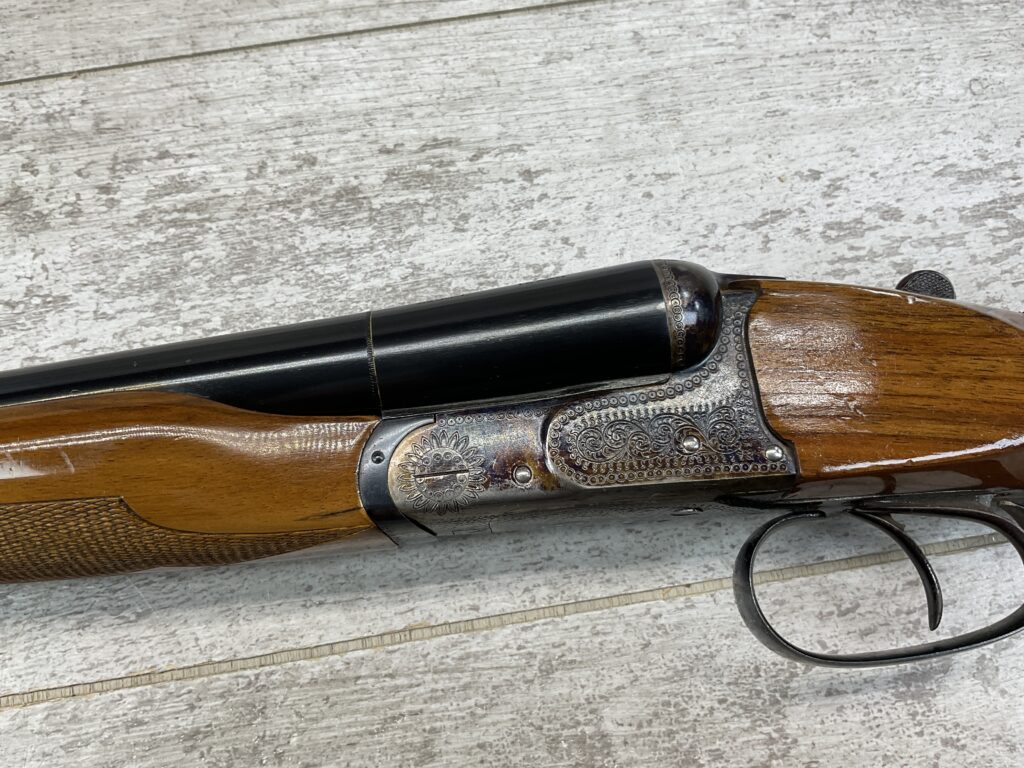 KLEINGUENTHER 12GA SXS SHOTGUN, ITALIAN MADE #5-08918
