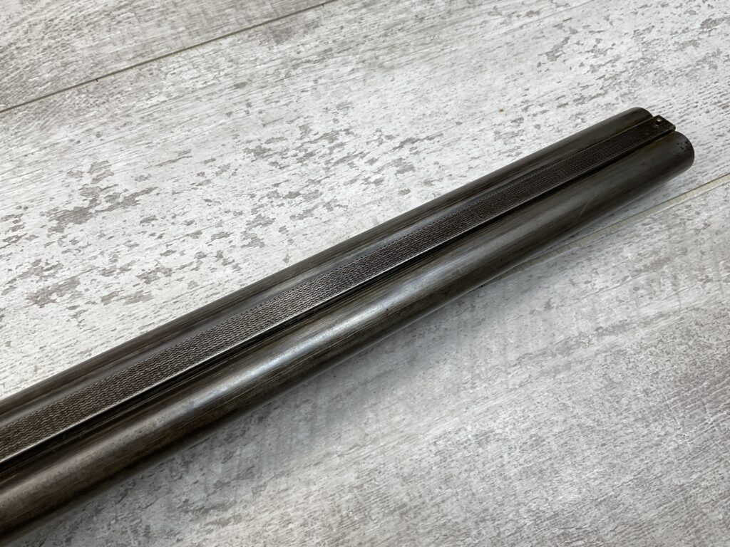 NR DAVIS & SONS 12GA SXS SHOTGUN W/EXPOSED HAMMERS, ANTIQUE #5-08915