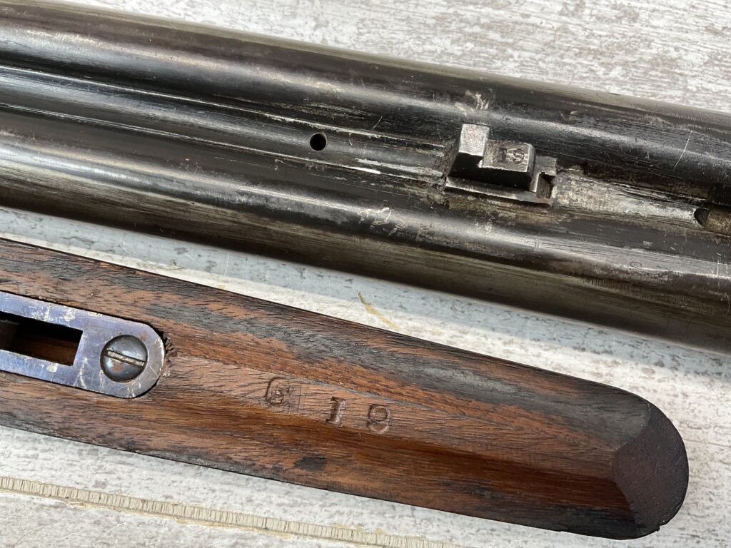 NR DAVIS & SONS 12GA SXS SHOTGUN W/EXPOSED HAMMERS, ANTIQUE #5-08915