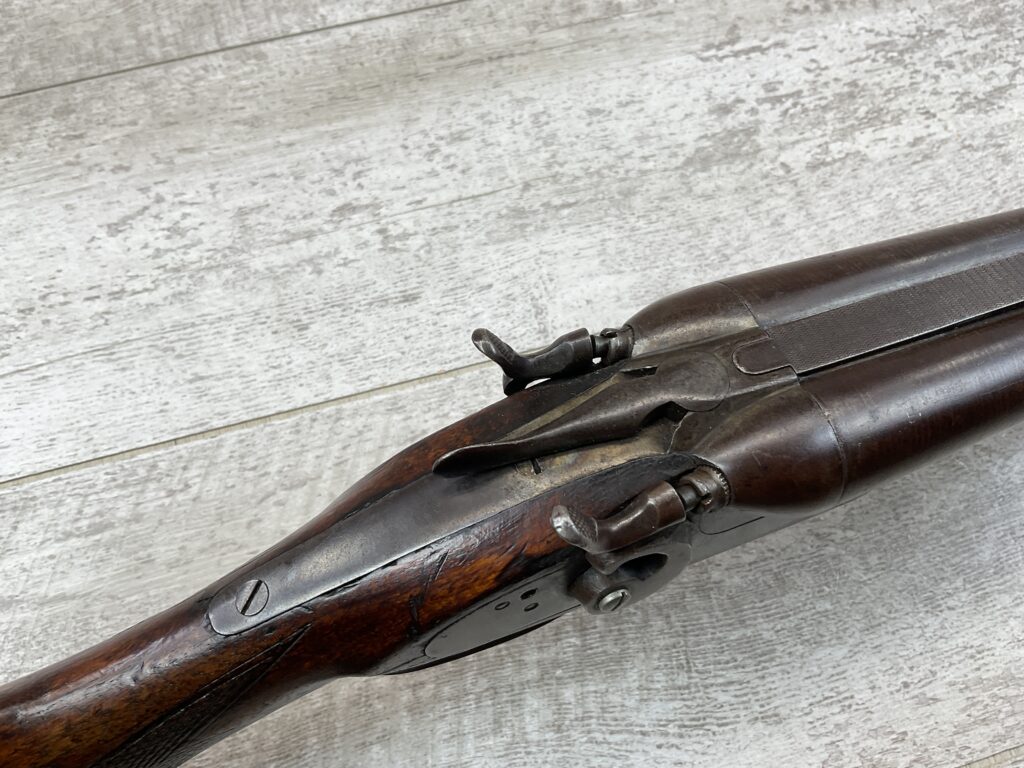HARTFORD FIREARMS CO SXS 12GA EXPOSED HAMMERS SHOTGUN #5-08913