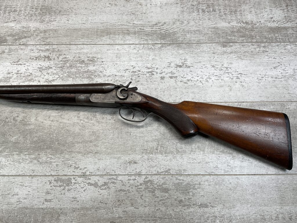 HARTFORD FIREARMS CO SXS 12GA EXPOSED HAMMERS SHOTGUN #5-08913