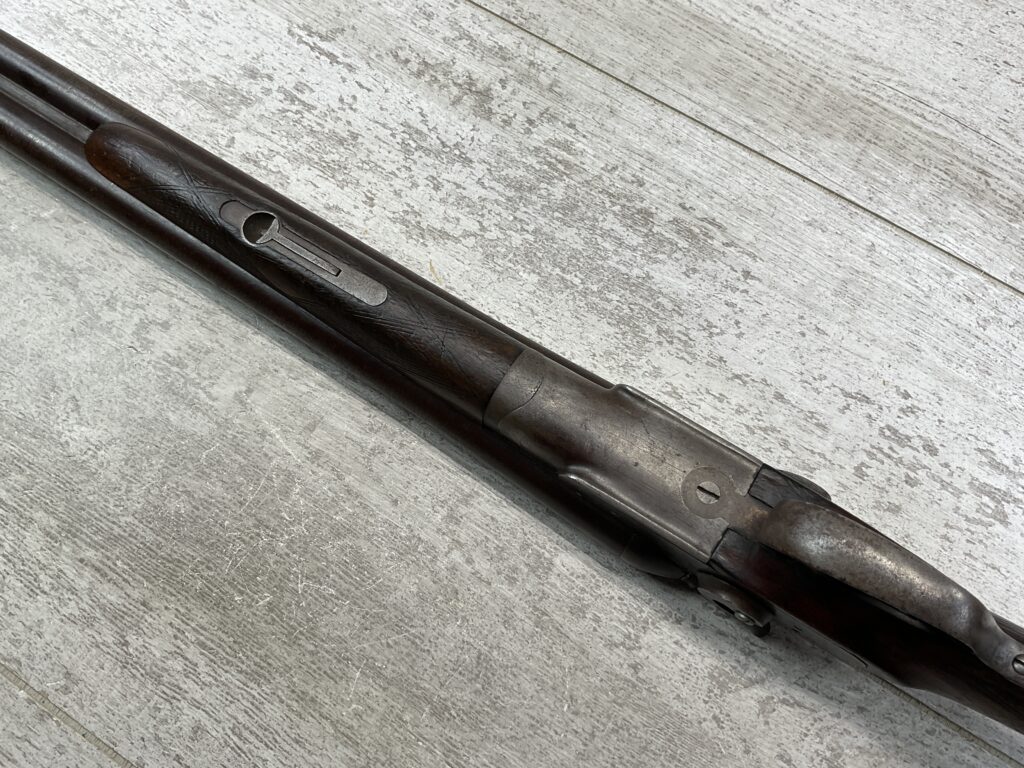HARTFORD FIREARMS CO SXS 12GA EXPOSED HAMMERS SHOTGUN #5-08913
