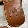 VINTAGE ALFONSO OF HOLLYWOOD FAST DRAW BROWN LEATHER HOLSTER #5-08922-1
