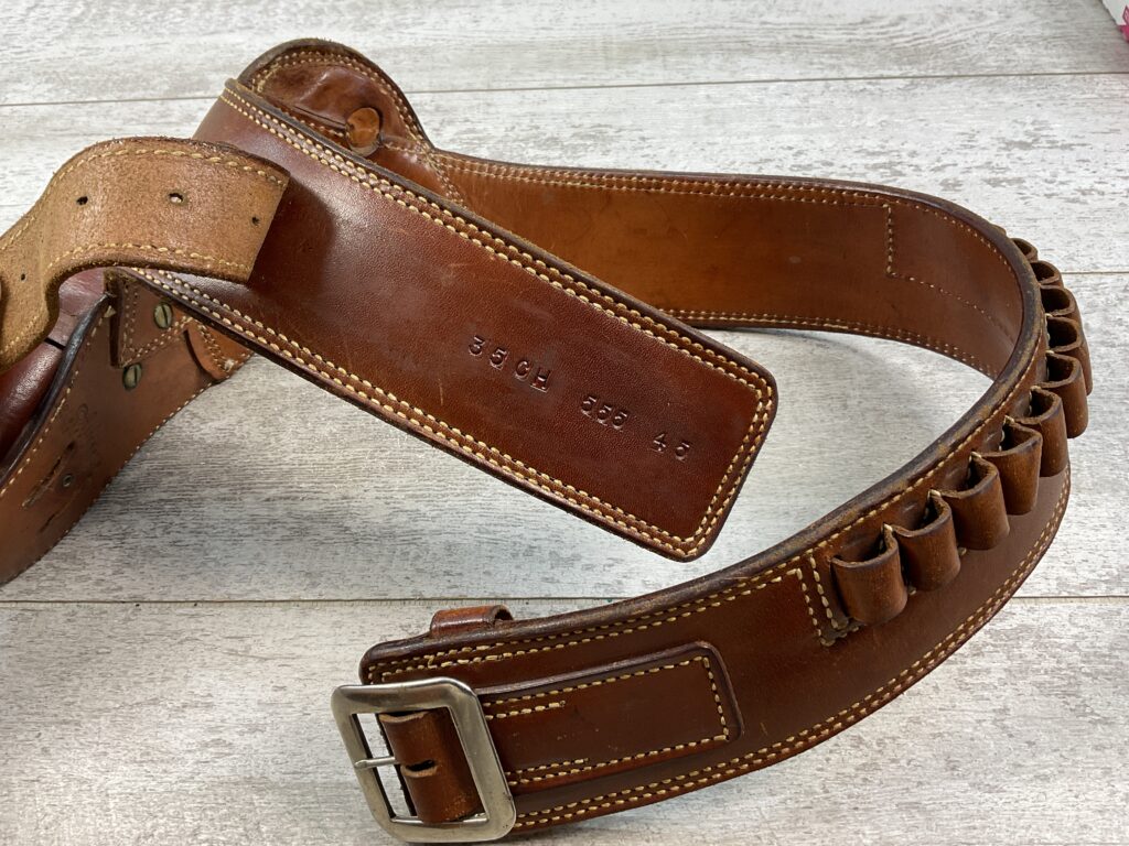 VINTAGE ALFONSO OF HOLLYWOOD FAST DRAW BROWN LEATHER HOLSTER #5-08922-1