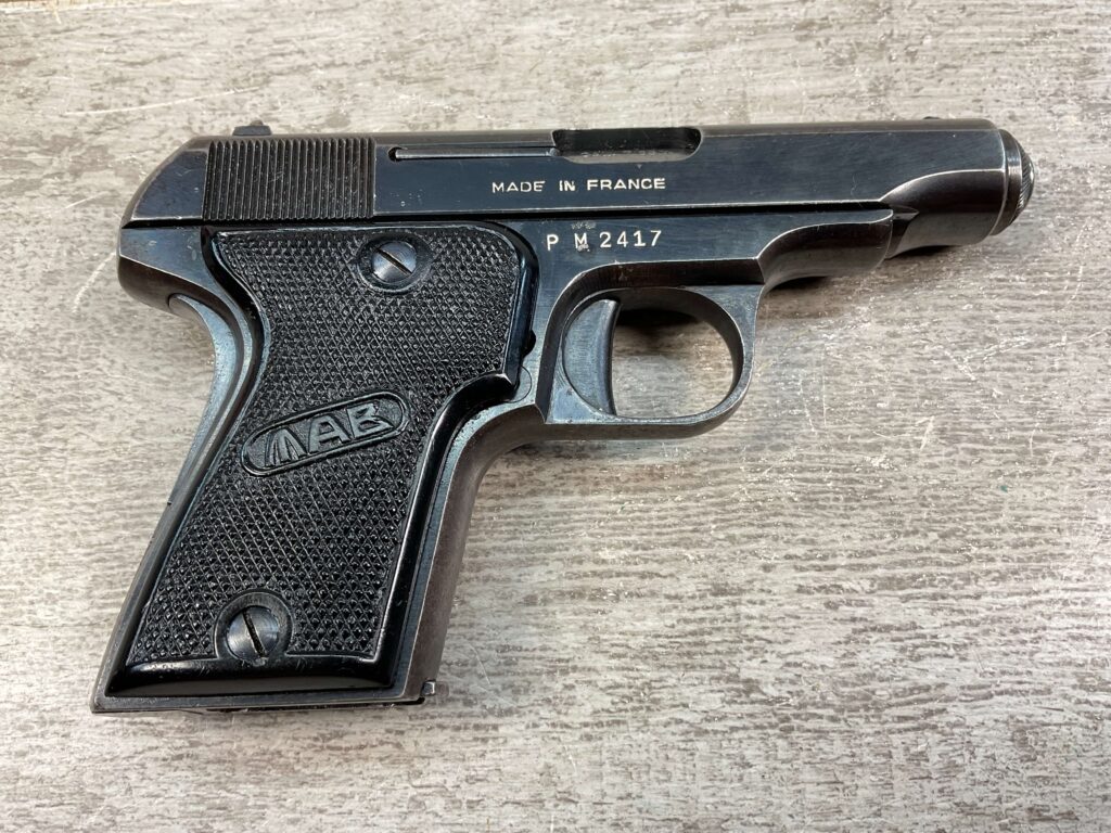 FRENCH MAB MODEL C 7.65 SEMI AUTO PISTOL #5-09010-PF