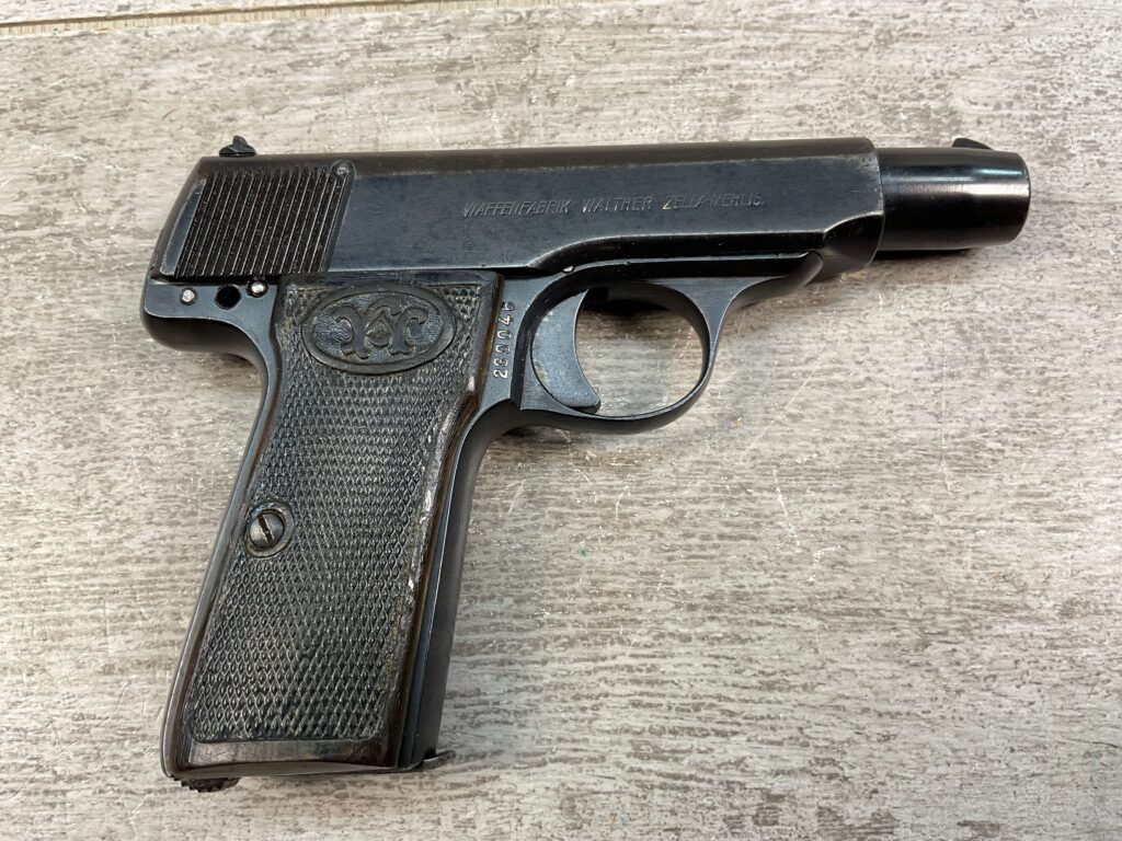 WALTHER MODEL 4 7.65 SEMI AUTO PISTOL #5-09012-PF