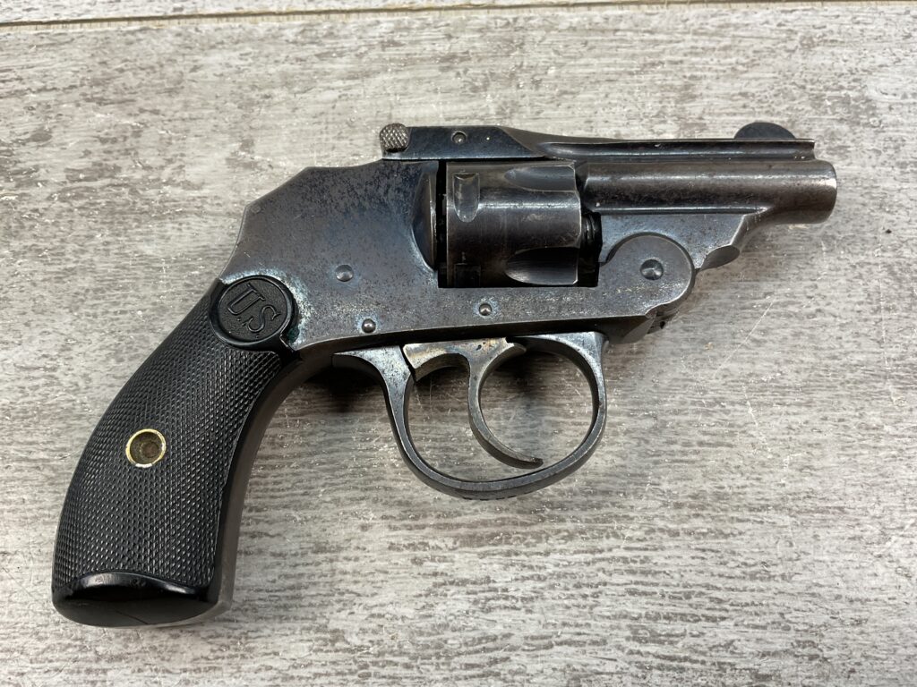 US REVOLVER 32 TOP BREAK HAMMERLESS DA REVOLVER #5-08909