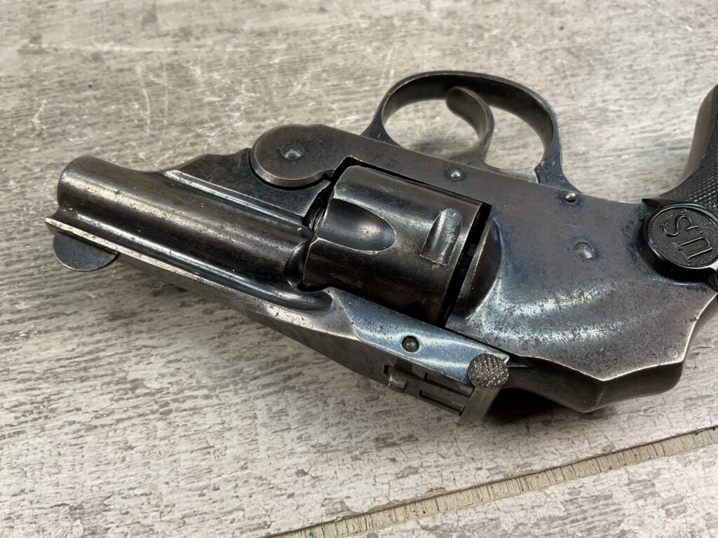 US REVOLVER 32 TOP BREAK HAMMERLESS DA REVOLVER #5-08909