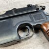 MAUSER C96 BROOMHANDLE 1930 COMMERCIAL W/MATCHING STOCK & LEATHER HARNESS #5-08910