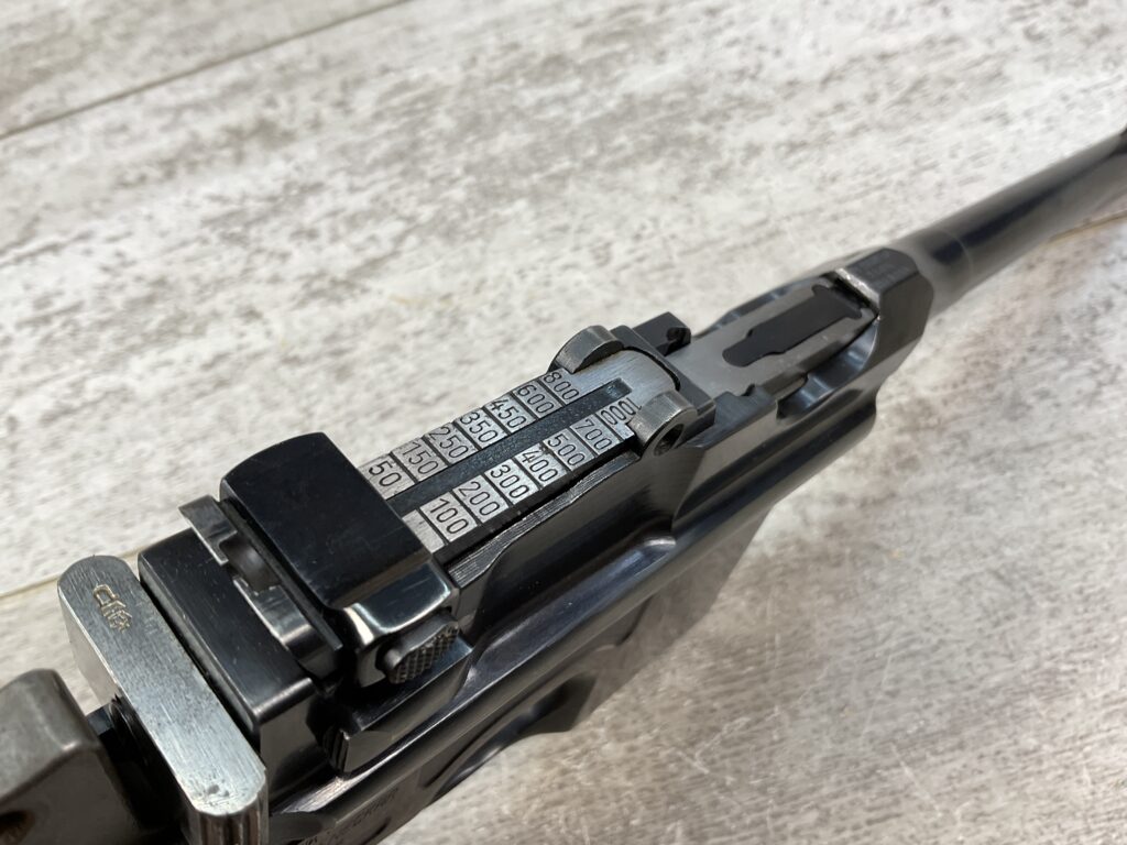 MAUSER C96 BROOMHANDLE 1930 COMMERCIAL W/MATCHING STOCK & LEATHER HARNESS #5-08910