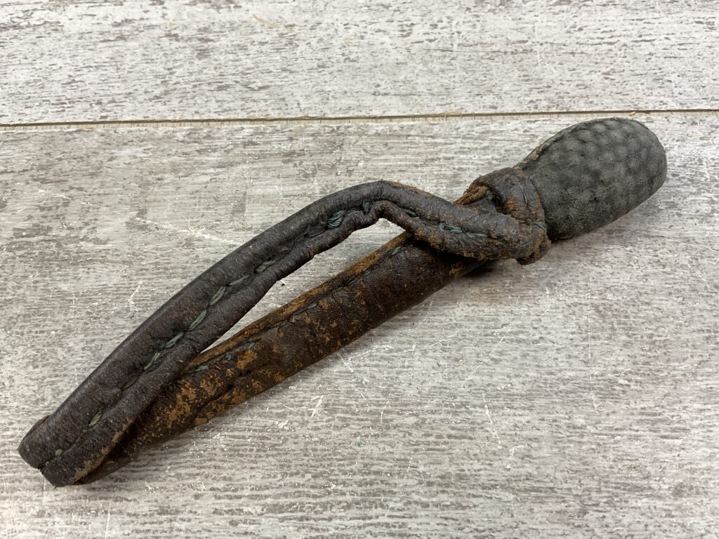 VINTAGE LEATHER POLICE SAP #5-08927