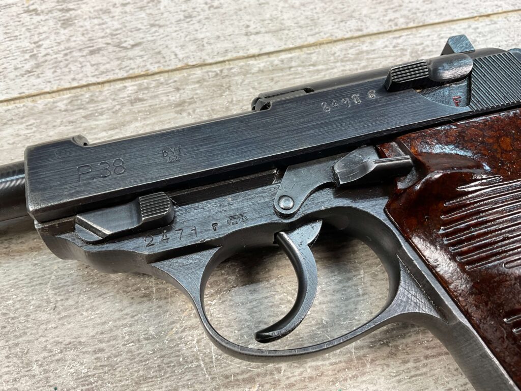 MAUSER byf 44 P38 SEMI AUTO PISTOL #5-09007-PF