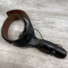 COLT MFR HOLSTER & BELT (DYED BLACK) DESIGNED BY ARVO OJALA, MARKED "45 M" #5-08925