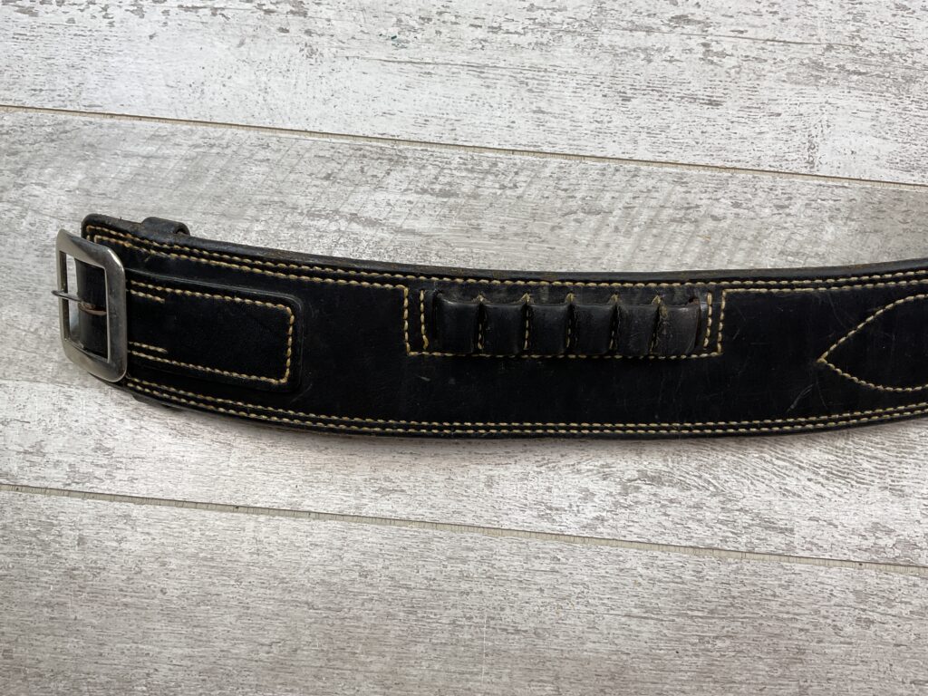 VINTAGE ALFONSO OF HOLLYWOOD FAST DRAW BLK LEATHER HOLSTER #5-08922