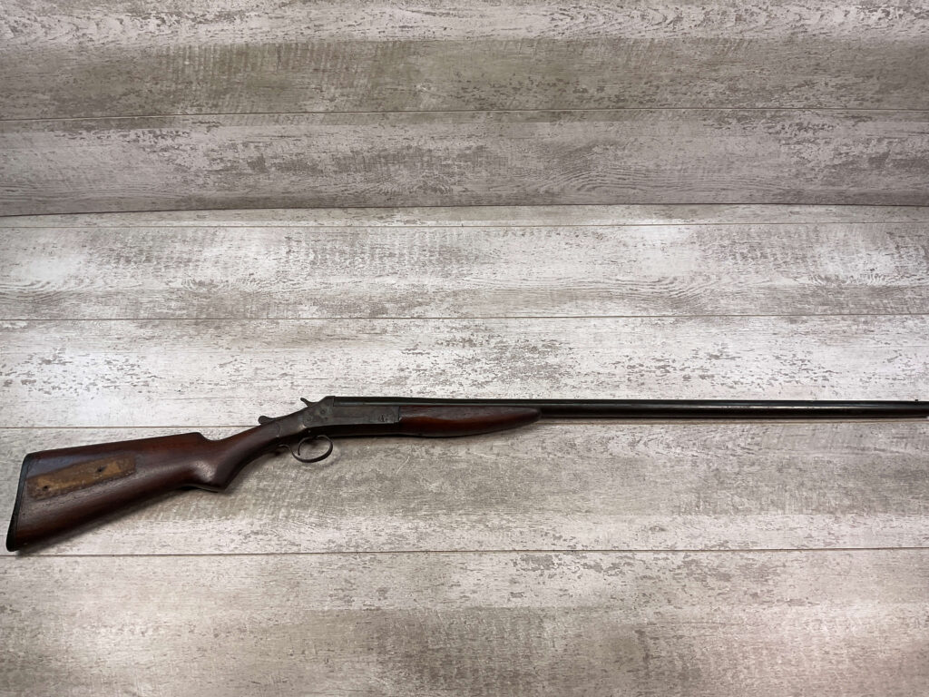 J. STEVENS "THE FULLY GUARANTEED SINGLE GUN" SINGLE SHOT BREAK ACTION 12GA SHOTGUN #5-08902