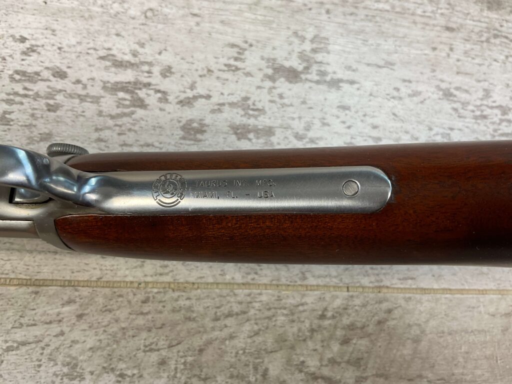 TAURUS MODEL 62 22LR STAINLESS STEEL PUMP RIFLE, MODERN #5-10511