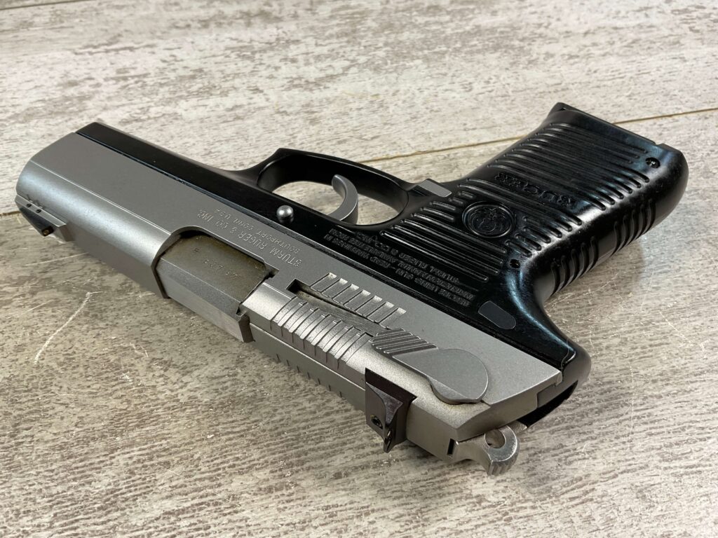 RUGER P97DC .45CAL SEMI AUTO PISTOL, IN BOX #5-10503