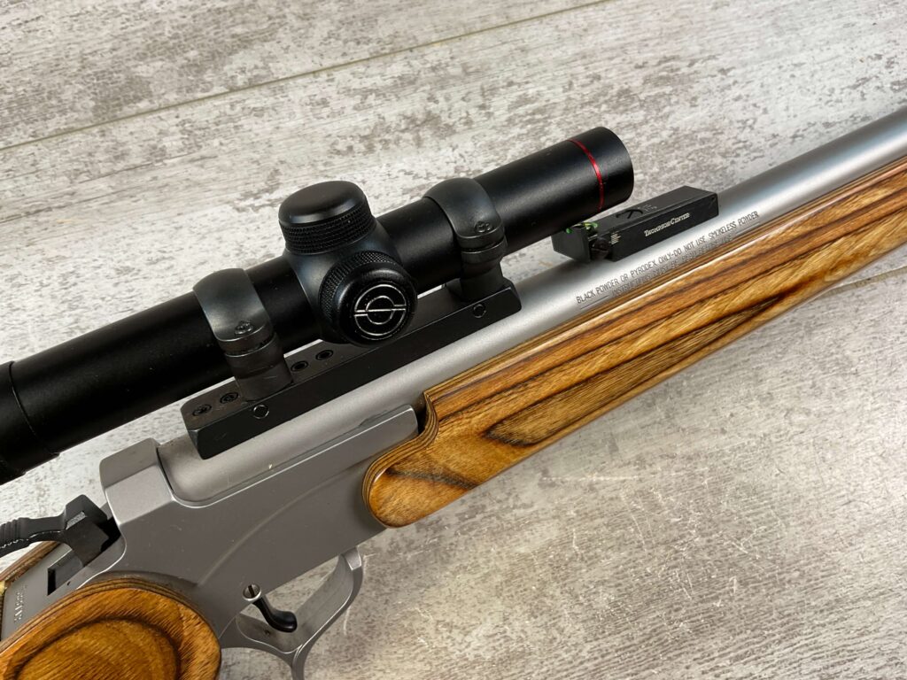 THOMSON CENTER ARMS ENCORE 209X50 MAGNUM BLACK POWDER RIFLE, #209 PRIMER IGNITION #5-09511