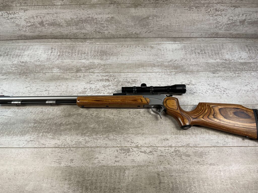 THOMSON CENTER ARMS ENCORE 209X50 MAGNUM BLACK POWDER RIFLE, #209 PRIMER IGNITION #5-09511