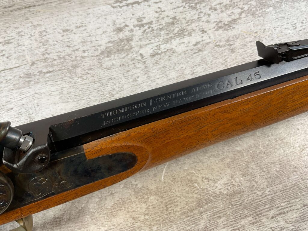 THOMPSON CENTER ARMS .45 CAL HAWKEN PERCUSSION RIFLE #5-09514