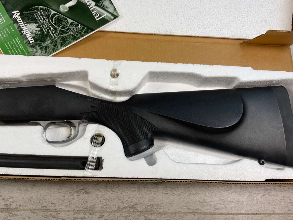 REMINGTON MODEL 700 .45CAL MLS MUZZLELOADER RIFLE, NEW IN BOX #5-09516